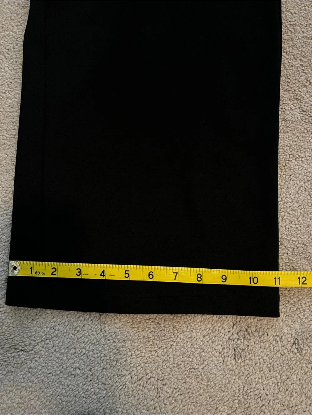NWOT-Ellen Tracy Hi-Rise Black Wide-Leg Sailor Pants- size Medium, *never worn* - Picture 6 of 7